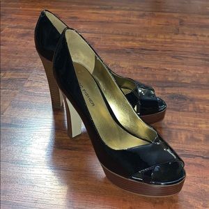 Marc Fisher peep toe pumps